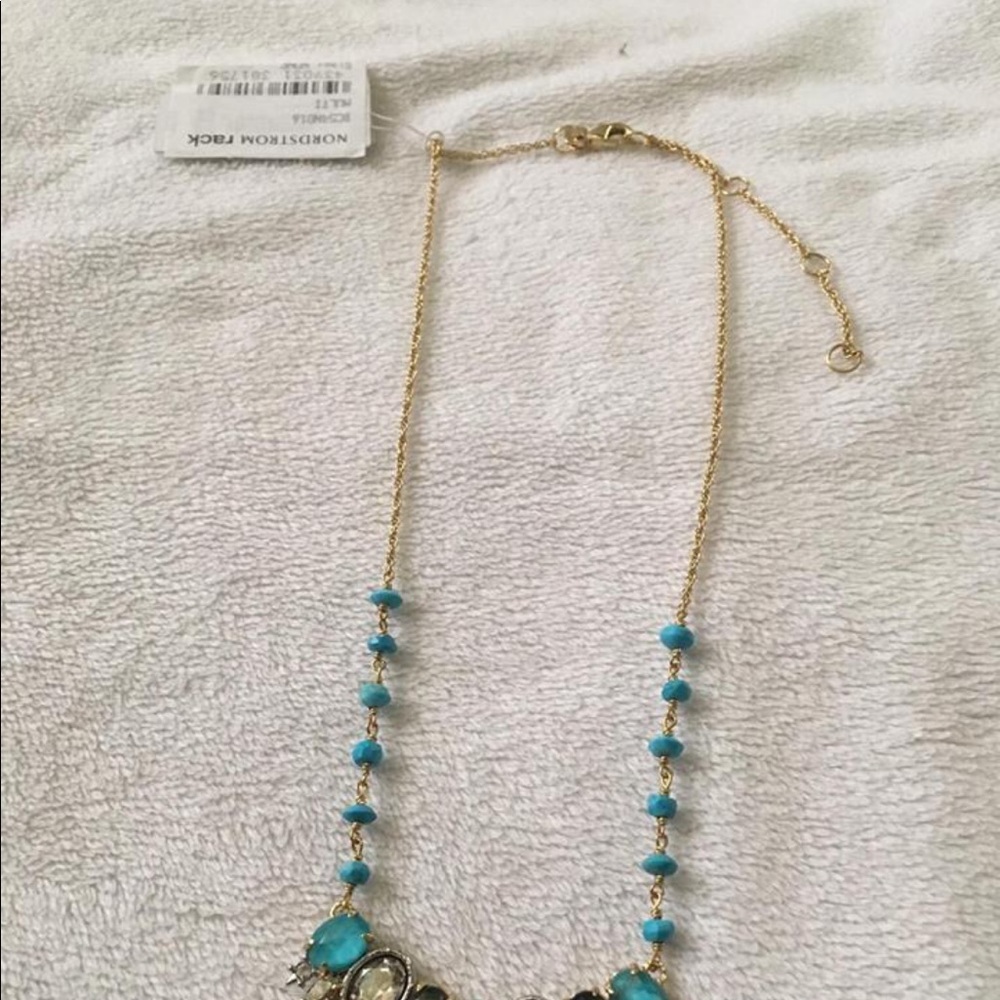 Alexis Bittar MulticolorSpikedCrystal Row Necklace - Picture 5 of 5